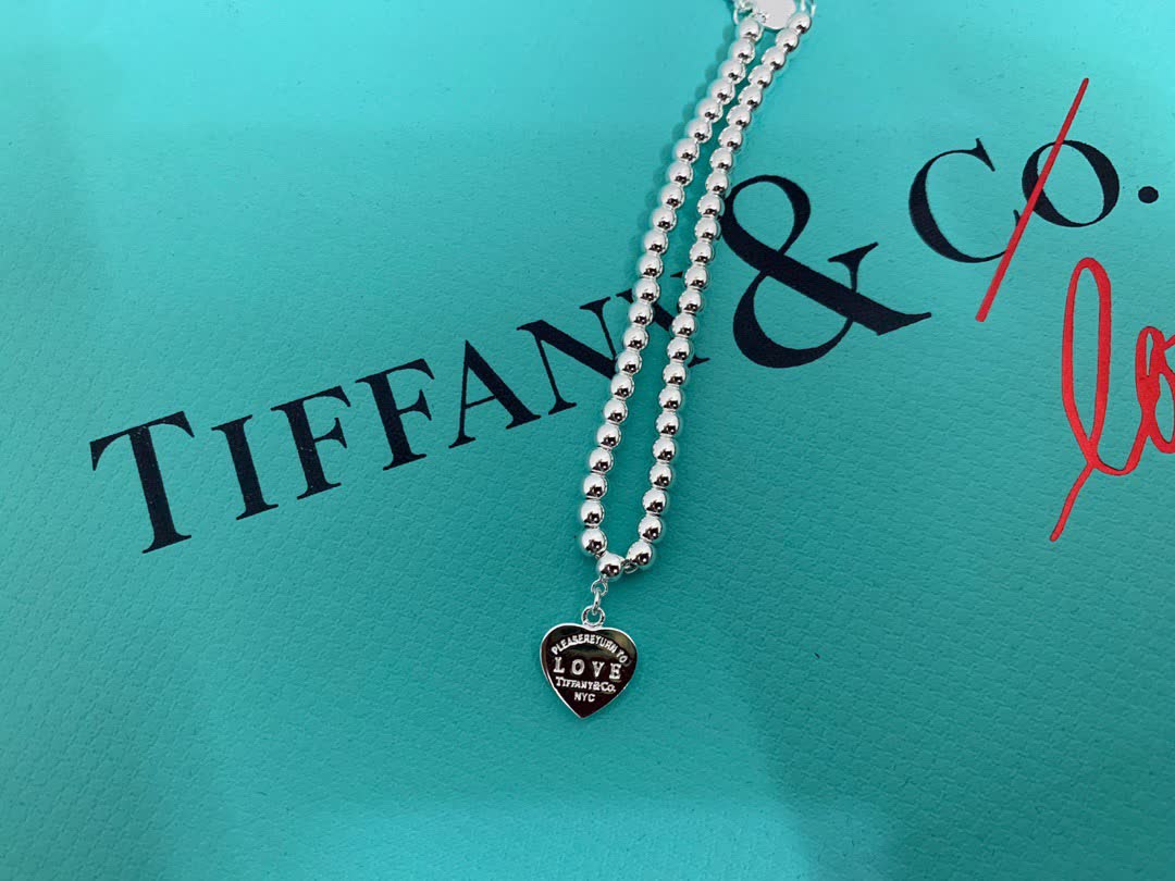 Tiffany & Co. Love Heart Charm Bracelet